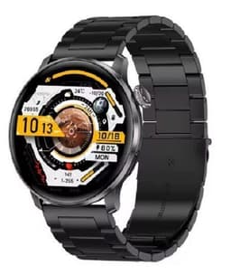 Reloj Inteligente DS5 Pantalla HD 143 llamadas Bluetooth monitoreo de salud Doble Correa Compatible Negro