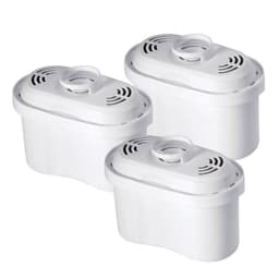 Set 3 filtros para jarro purificador de agua flowmak Blanco