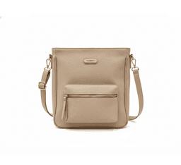 Bolso Bandolera Moda Urbana Beige