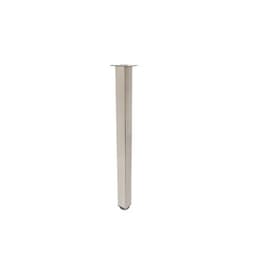 Pack 4 Patas de Mesa Cuadrada 50x50x870mm HBT Niquel