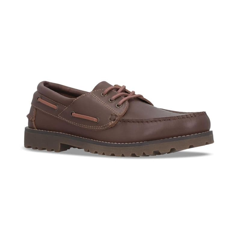 Zapatos Hombre Cuero Oakville-0-02 Cafe 42