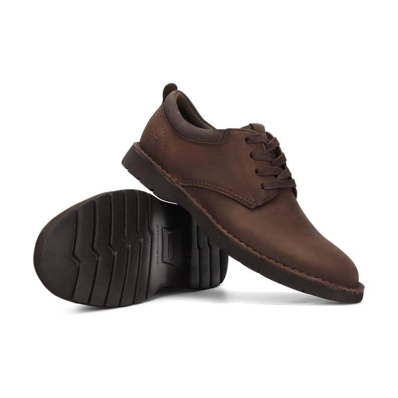 Zapatos Casual Hombre Cuero Bruxton Cafe Cardinale 40