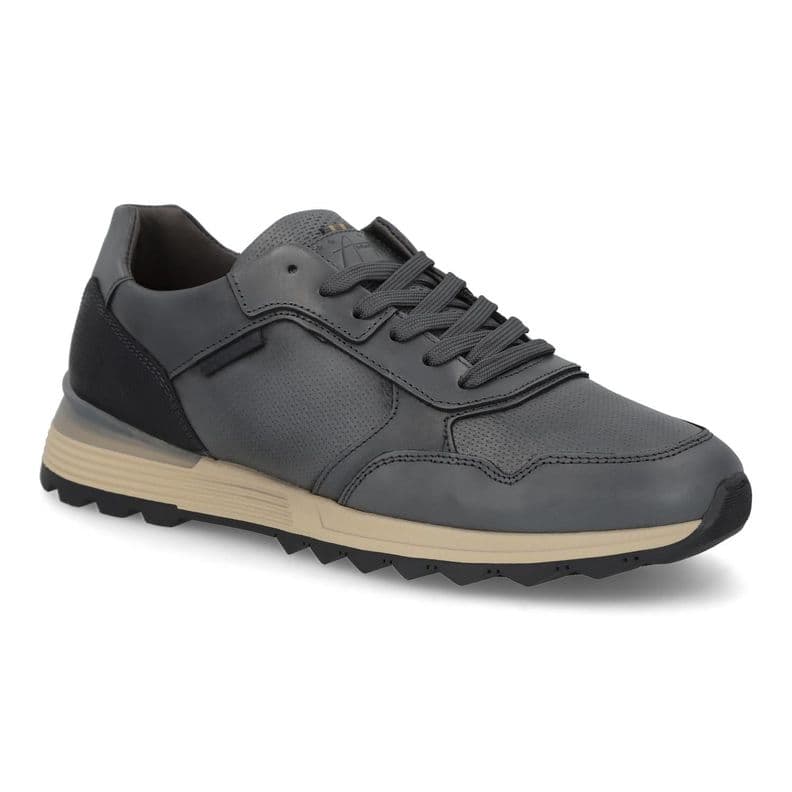 Zapatillas Hombre Cordones Cuero Pazin-0-38 Gris Bullboxer 42