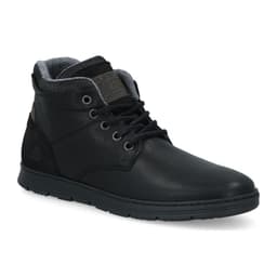 Zapatillas Cana Alta Hombre Cuero Finsbury-6-61 Negro Bullboxer 43