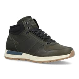 Zapatillas Cana Alta Hombre Cuero Dudley-6-05 Verde Bullboxer 41