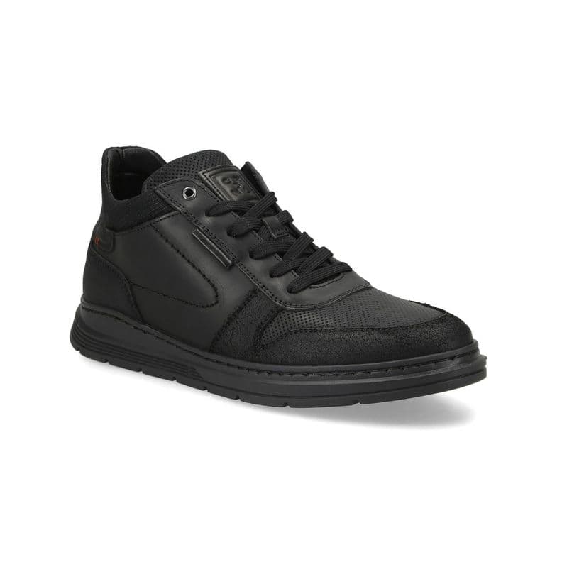 Zapatillas Urbanas Hombre Cuero Haarlem Negro Cardinale 39