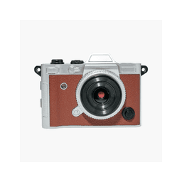 Mini Camara Digital Vintage 5MP 1080p Flash Y MicroSD 8GB Cafe