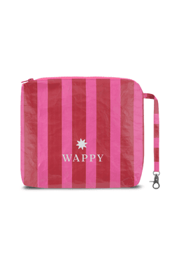 Estuche Mujer Impermeable Neceser Burdeo Wappy Rosado