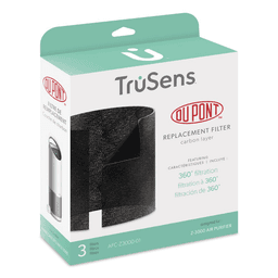 Repuesto Filtro de Carbon TruSens Z3000 Negro