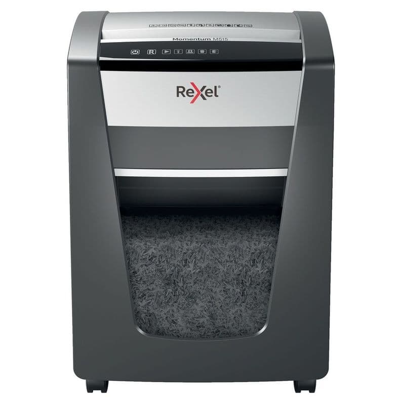 Trituradora de Papel Rexel Momentum M515 P5 15 Hojas Negro