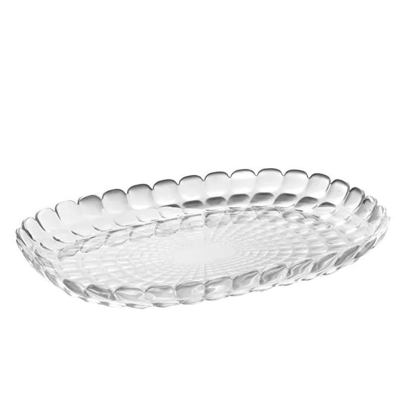 Bandeja Tiffany Transparente 45cms