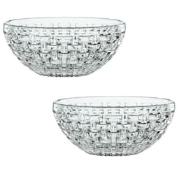 Set 2 Bowls Bossa Nova 18 Cms Transparente