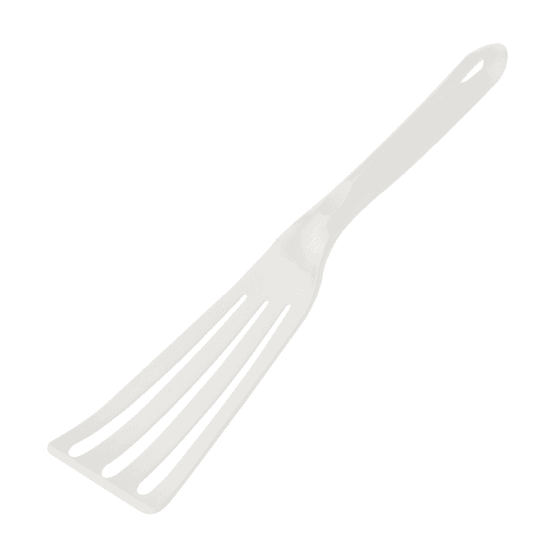Espatula Ranurada Slim Blanco 30cms