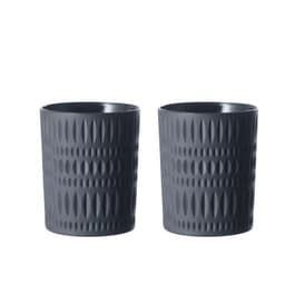 Set 2 Vasos Ethno Black Nachtmann