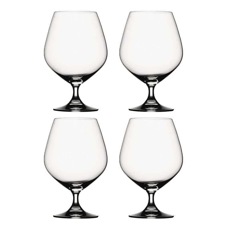 Set 4 Copas Brandy Cognac Transparente