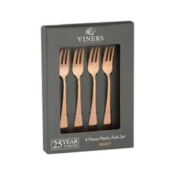 Set 4 Tenedores Select Copper Cobre
