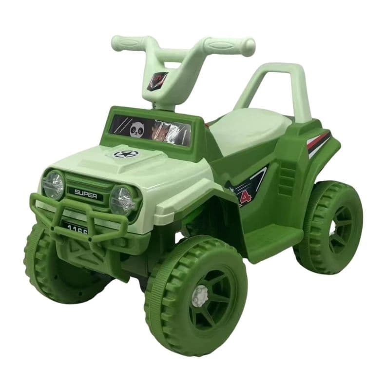 Moto Bateria Electrico Infantil Rock Verde Juguete