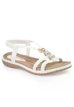Sandalia Dama S Quena Blanco 36