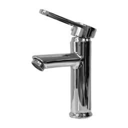 Llave Monomando para Lavamanos Domsa BG-04 Plateado Metalico