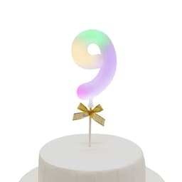 TOPPER TORTA NUMERAL LED #9