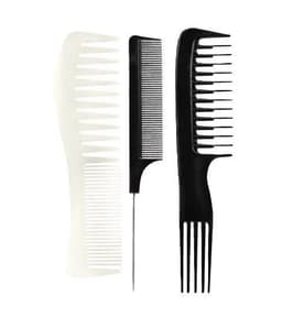 Peines Revlon Ionicos Negro Blanco