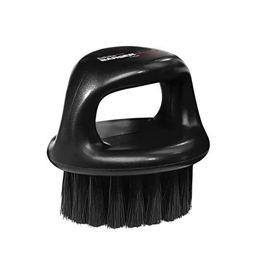 Cepillo Botapelo De Nudillo Para Barbero Negro