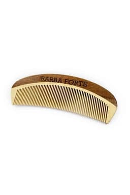 Peine de Madera Barba Forte Fino12 cm Cafe
