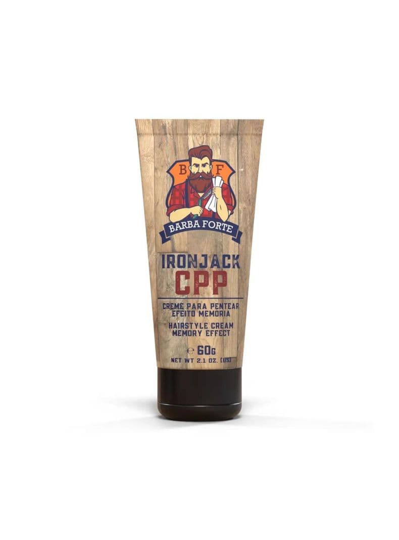 Crema de Peinar IronJack Barba Forte 60 Gr Cafe