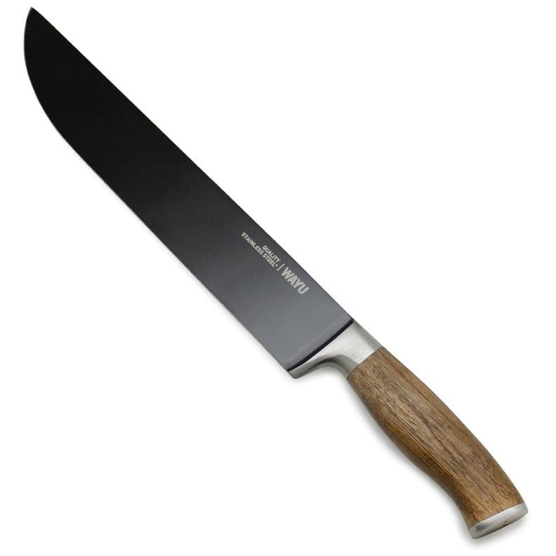 Cuchillo Parrillero Profesional Wayu Negro