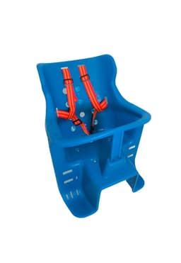 Silla Porta Bebe Bicicleta Asiento Nino Azul Azul Marino