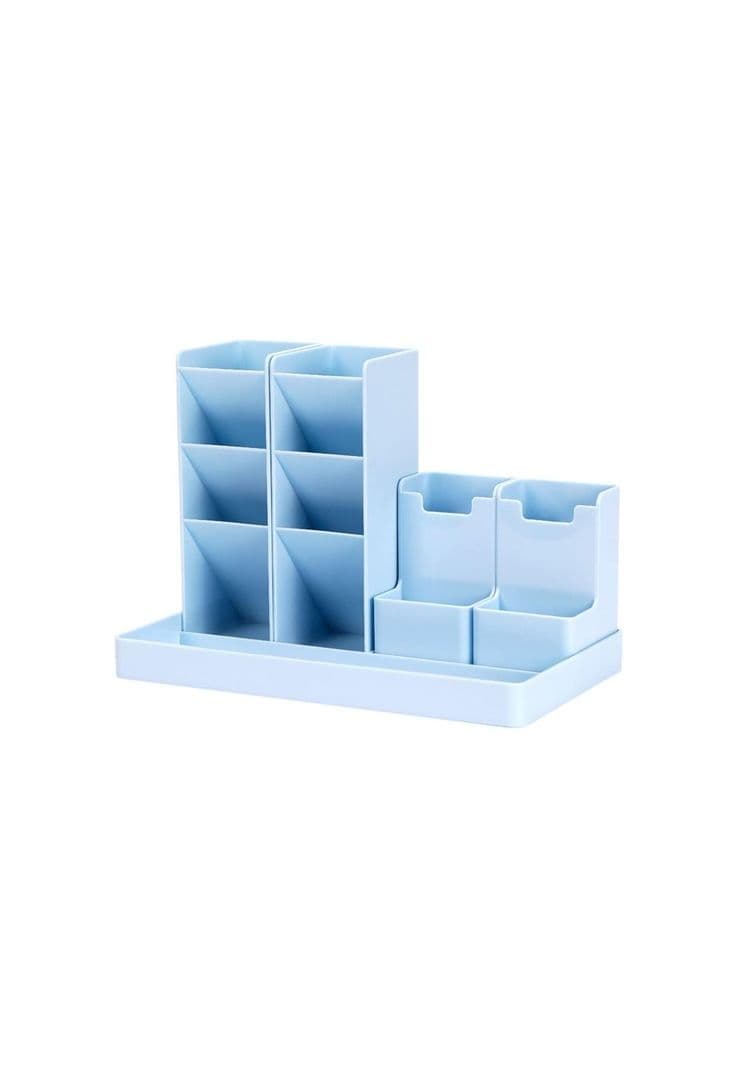 Organizador Escritorio Portalapices Plumones Azul