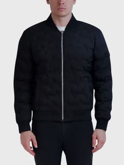 Chaqueta bomber acolchada Negra Negro 2XL