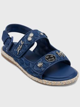 Sandalias planas - Charlay Azul 7
