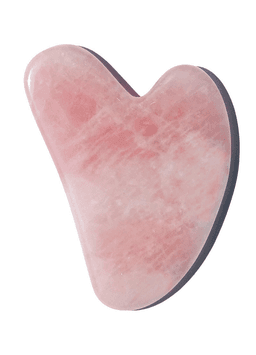Gua Sha Cuarzo Rosado 100% piedra natural