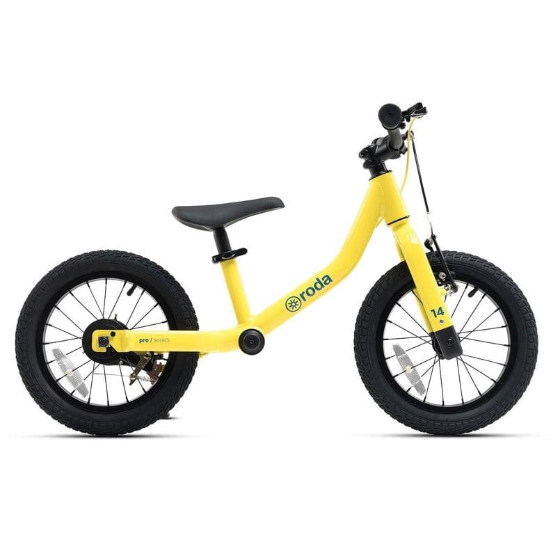 Bicicleta Roda para ninos ninas Pro Series Aro 14 v4 Amarillo 3-5 anos