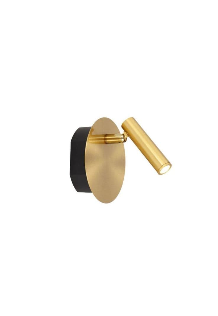 APLIQUE JOLIJN BRONCE LUZ CALIDA RECARGABLE Dorado