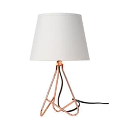 Lampara de Mesa Gitta Cobre 1xE14