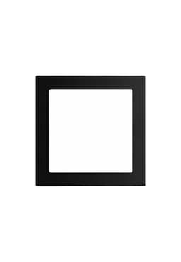 PLAFON PANEL LED 18W NEGRO CUADRADO 6000K