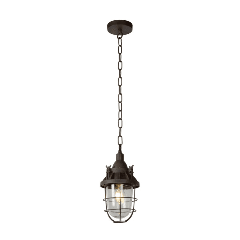 Lampara Colgante Honore Oxido 1xE27 Cafe Degradado