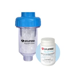 Pack Filtro de Agua Antisarro 150gr + Recarga 500g Splendid Blanco