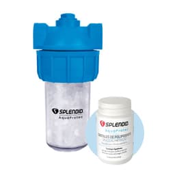 Pack Filtro de agua Antisarro 250gr + Recarga 500gr Splendid Blanco