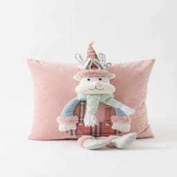 KIT DE 2 COJINES CON DISENO NAVIDENO 40CMX40CM A16
