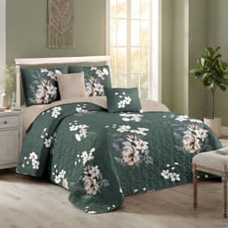 CUBRECAMA PREMIUM DE VERANO CON DISENO 1,5P B36