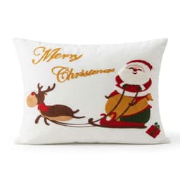 KIT DE 4 COJINES DECORATIVOS NAVIDENOS 40CMX40CM C29