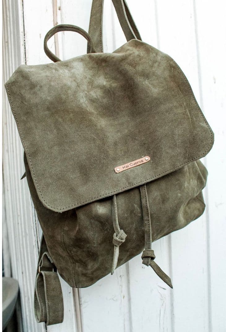 Mochila Cordon reno Verde Olivo
