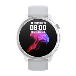 Smartwatch S52M 360360 para iOS y Android Blanco