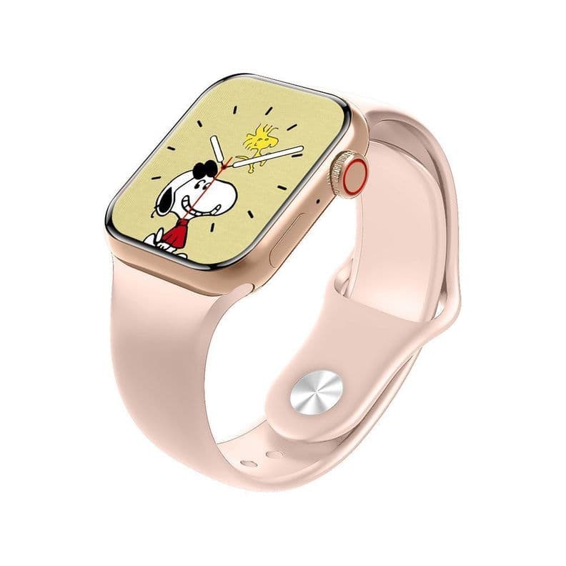 Smartwatch Revolucionario GS9: Conectividad y Bienestar al Alcance de tu Muneca Rose Gold