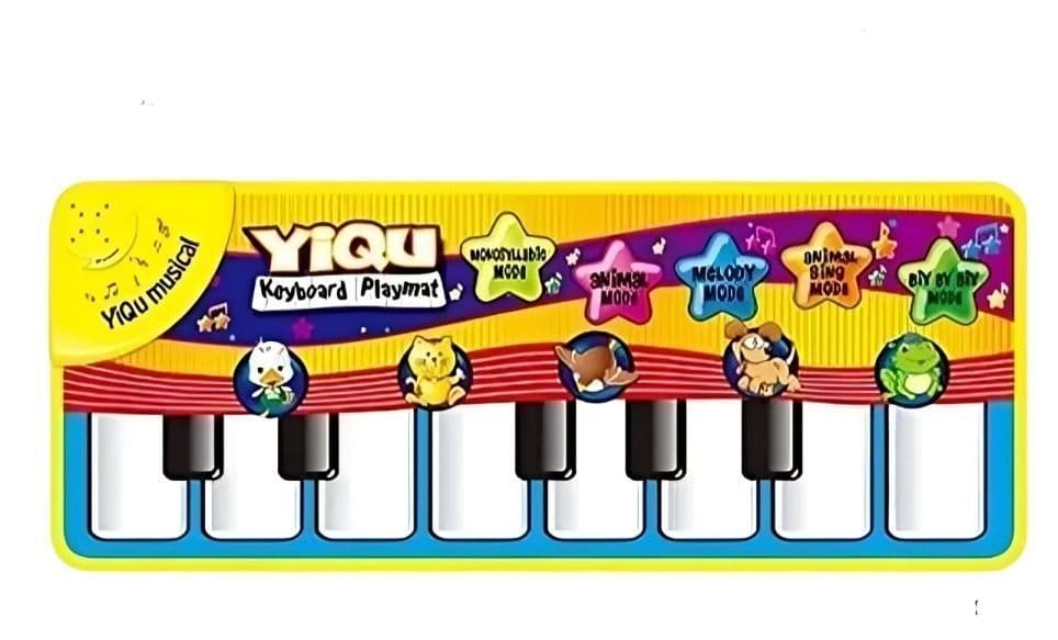 Alfombrilla Piano Musicales De 13 Teclas Para Ninos De 72x28