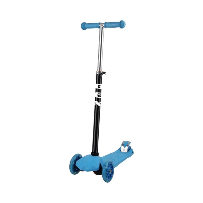 Scooter Monopatin Nino 3 Ruedas Ajustable 63-86 Cms Azul Bex