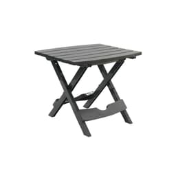 Mesa Auxiliar Plegable Plastica diseno madera Gris Northwest